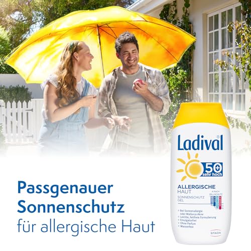 Ladival Sonnencreme für allergische Haut Gel LSF 50+ 200 ml