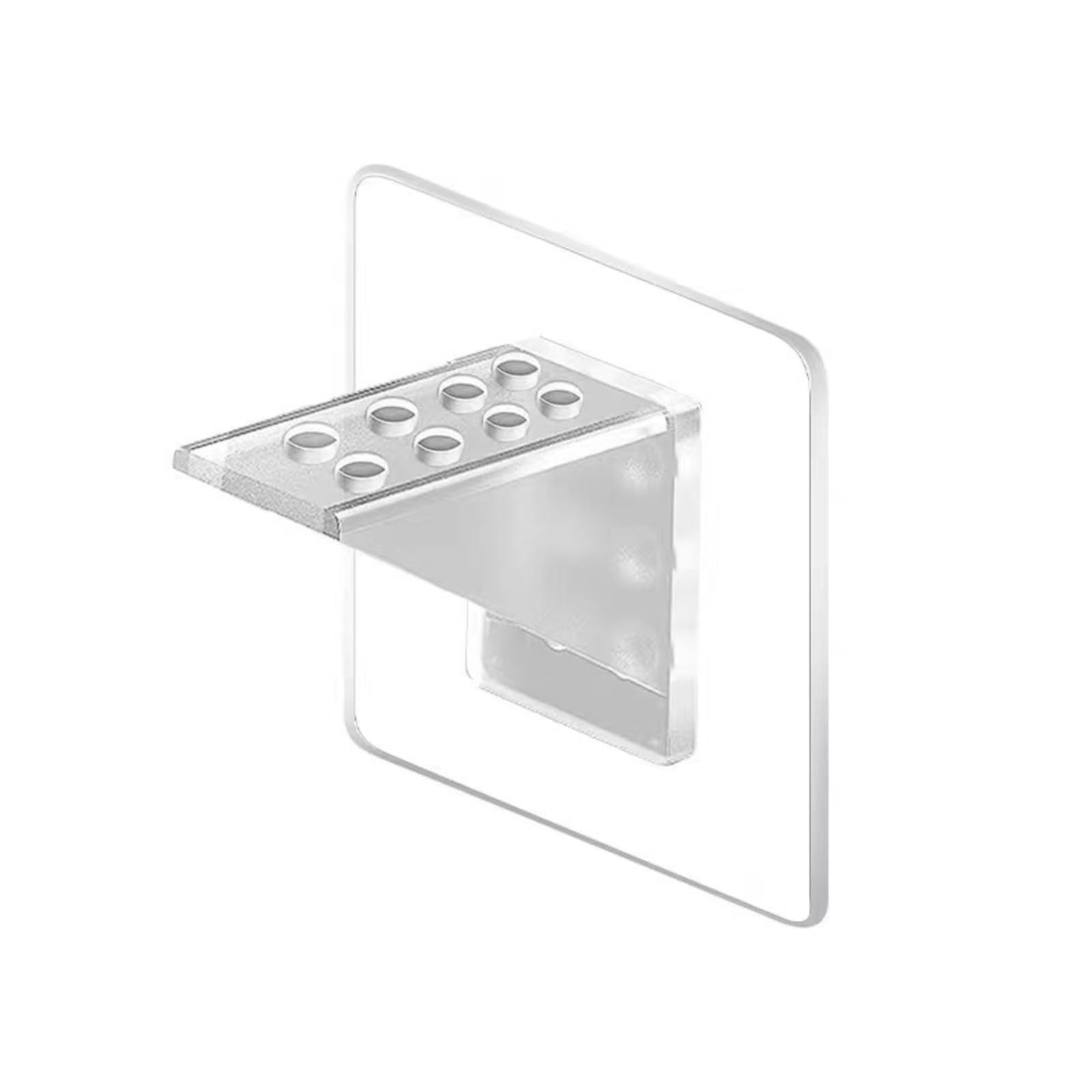 BNCYQHWLK Partition Bracket Fastener, Wardrobe Hook Suction Cup, Adhesive Furniture Hook