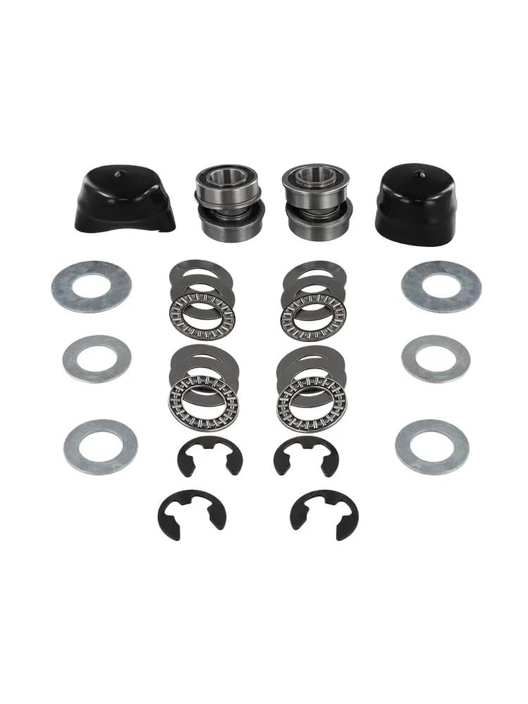Cojinete de buje de Rueda Delantera de Movimiento Suave y controlado Compatible con cortacésped con Asiento 9040H 532009040 532124959 M123811 Accesorios para cortacésped