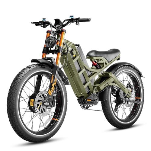 Image of 2026 eAhora Romeo Pro 3 /2 52-46 Mph Electric Bike for Adults, 6000W /4000W /2500W Dual Motor Ebike 60V 80Ah /52V 70Ah Battery 235+Miles Long Range, 26*4.0 inch /20*4.5 inch Fat Tire, Full Suspension, All Terrain