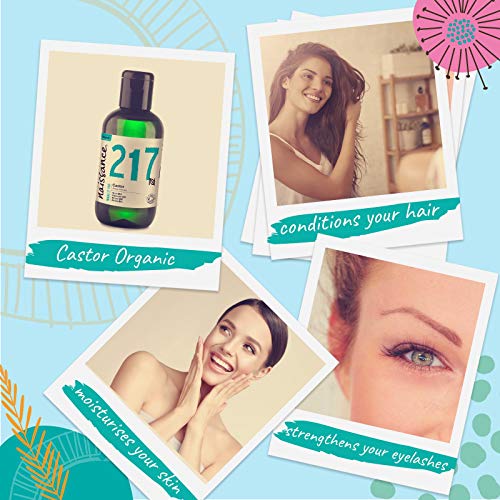 Naissance Organic Cold Pressed Castor Oil (nr. 217) 100ml - Puur, Gecertificeerd Biologisch, Ongeraffineerd… - Image 8