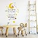 UVB00525 Decorazione Adesiva Stampata in PVC Adesiva per Bambini Piccolo Principe Misura 2 Fogli 40x30 cm