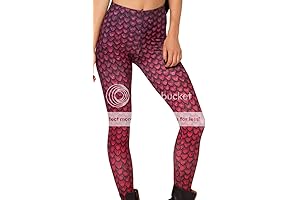 Fierce and Alluring: Dragon Scale Leggings for Women