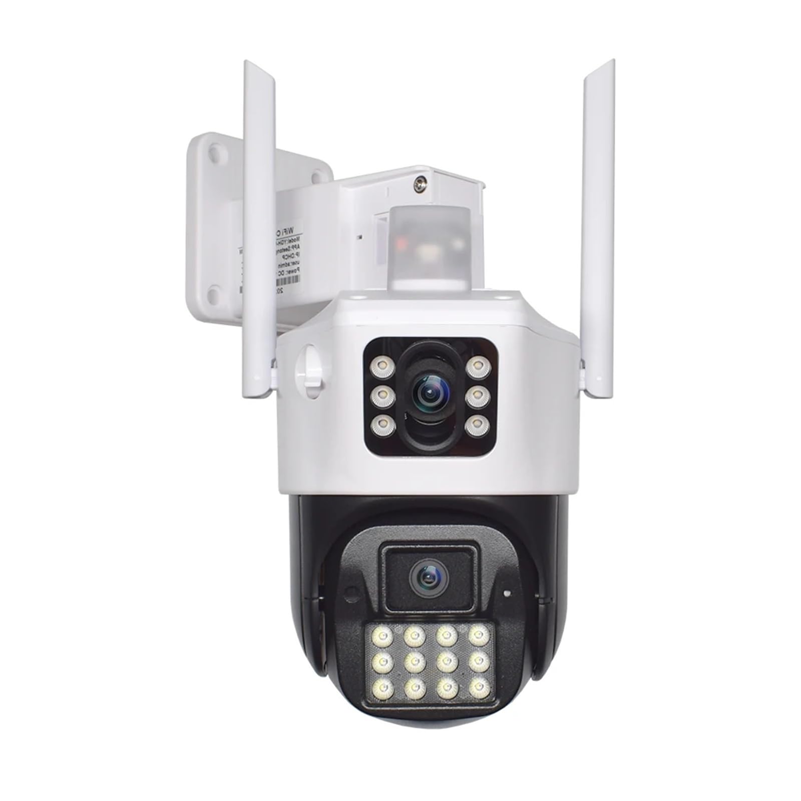 JVDDI 5MP Dual Screens WiFi Camera PTZ AI Human Detection Outdoor 4K CCTV Surveillance Cam Security IP Camera(5MP NO SD Card)