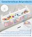 Imagen de Gyxova Organizador de Juguete de Baño Bolsa de Juguetes de Baño Almacenamiento para la Bañera 67 × 14 × 20 cm Red de Organizadores de Juguetes Baño Bolsa Juguetes Bañera con 4 Ganchos Autoadhesivos