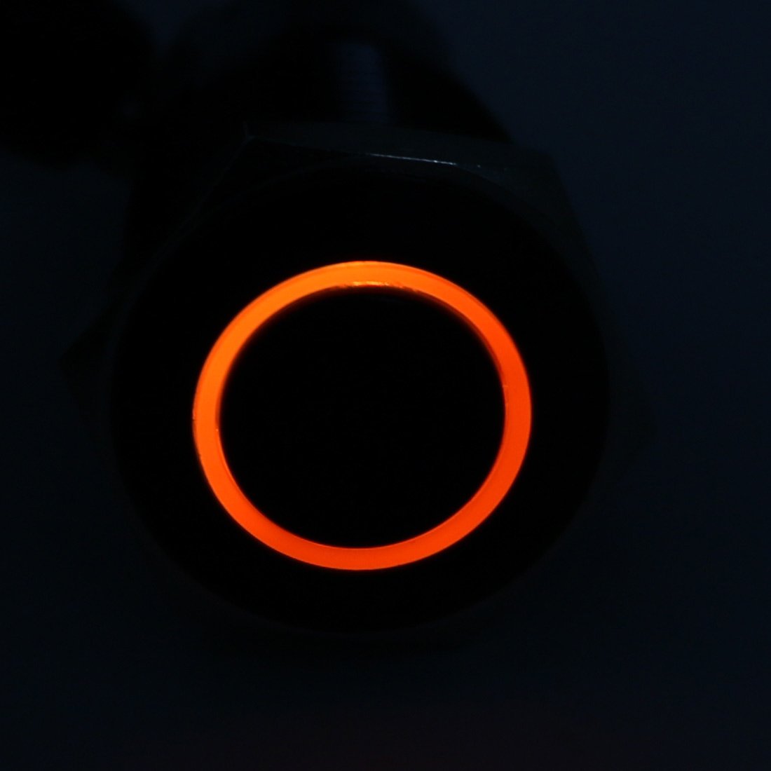 Aexit 5pcs 16mm DC 24V Red LED Light 5 Pin SPDT Momentary Push Button Switch (37259d000c8c2cdeb65479bc7d56f89a)