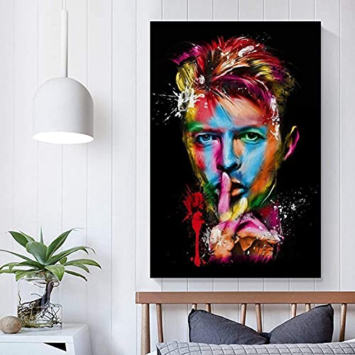 Sunsightly Andy Warhol David Bowie Canvas Poster - Schilderijen, Posters En Decoratieve Kunsten - Frameloze… - Image 4