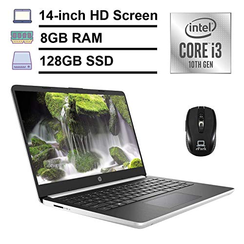 2020 HP 14" Thin & Light High Performance Laptop, HD Micro-Edge Display, 10th