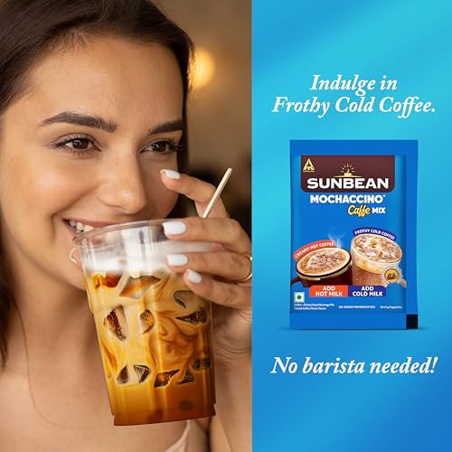 Image of Sunbean Mochaccino Coffee Mix - Effortless Dalgona Experience (Add Milk) | (6 x 12 g)