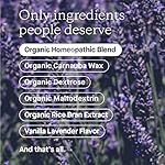 Genexa Sleepology for Adults | Melatonin Free Sleep Aid | Promotes Rest | Natural Vanilla & Lavender Flavor | Certified Organic & Non-GMO | Homeopathic Remedy Made Clean | 60 Chewable Tablets​ - Image 3