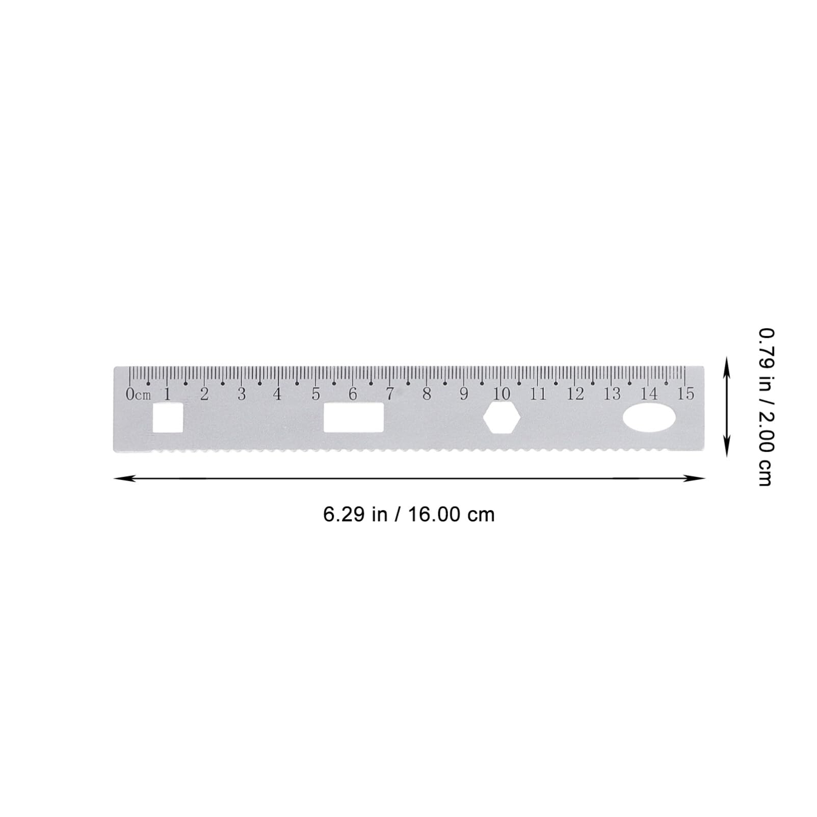 LALAFINA 1ensemble Set De Outils De Mesure Géométriques Métal Pour École Ensemble De Règles Rapporteur Équerre Pour Élèves Accessoires De Bureau