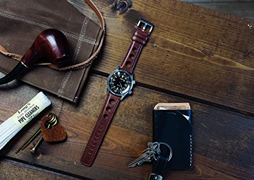 Image of Barton Racing & Rally Horween Leather Straps with Integrated Quick Release Spring Bars - Watch Bands
