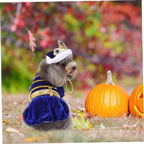 Disfraz Halloween para Perros Yardwe Azul Oscuro miniatura 4