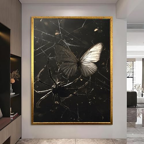 Tableau papillon sur toile pour apaiser l'ambiance de votre chambre
