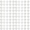The Beadsmith Bob-EEZ Cord Management No-Tangle Thread Bobbins 1-7/8, Bag of 100 pieces Storage Organization Jewelry Tools for Kumihimo Braiding and Macrame Designs