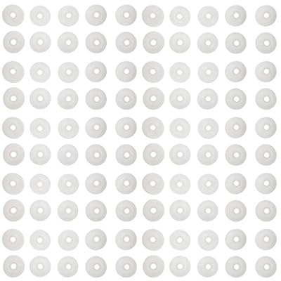 The Beadsmith Bob-EEZ Cord Management No-Tangle Thread Bobbins 1-7/8, Bag of 100 pieces Storage Organization Jewelry Tools for Kumihimo Braiding and Macrame Designs