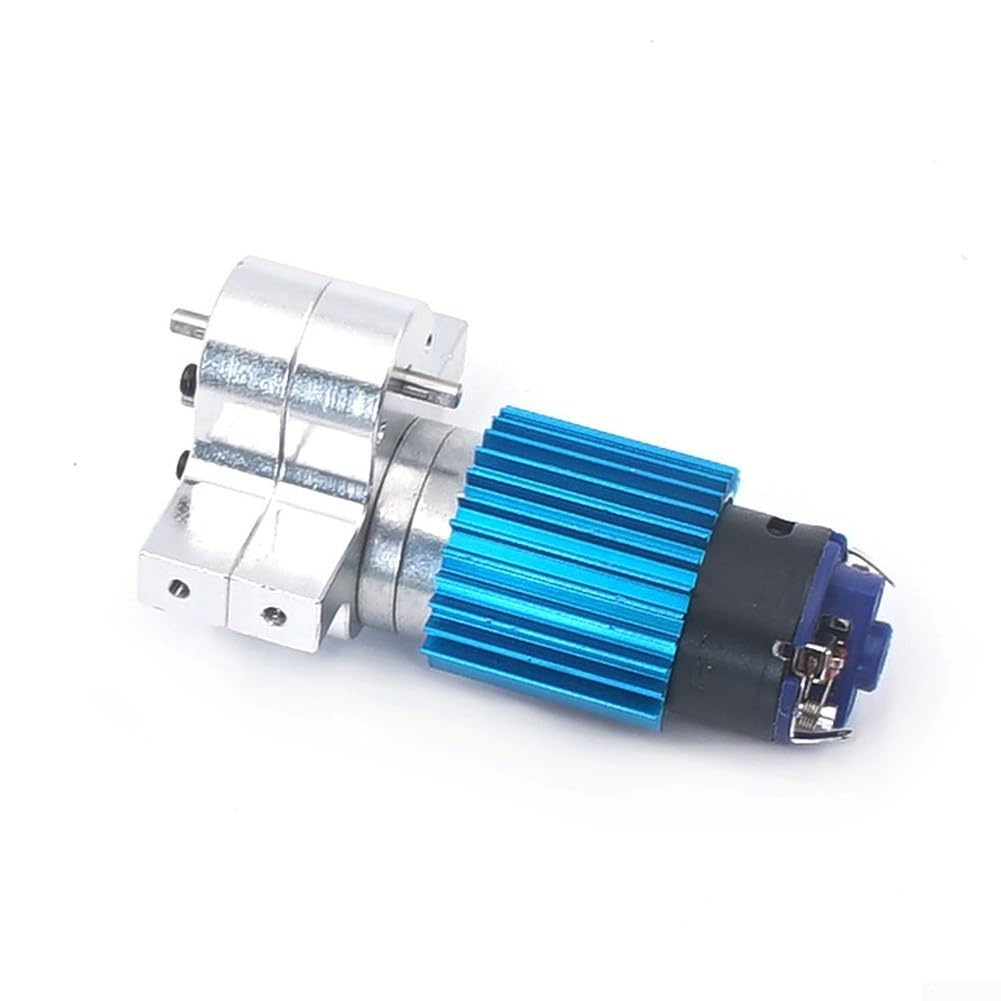 Motore 370 in Metallo con Spazzole per RC 1:16 | Spazzole sostituibili, lunga durata, prestazioni superiori, compatibilità per wpl, ideale per C14 C24