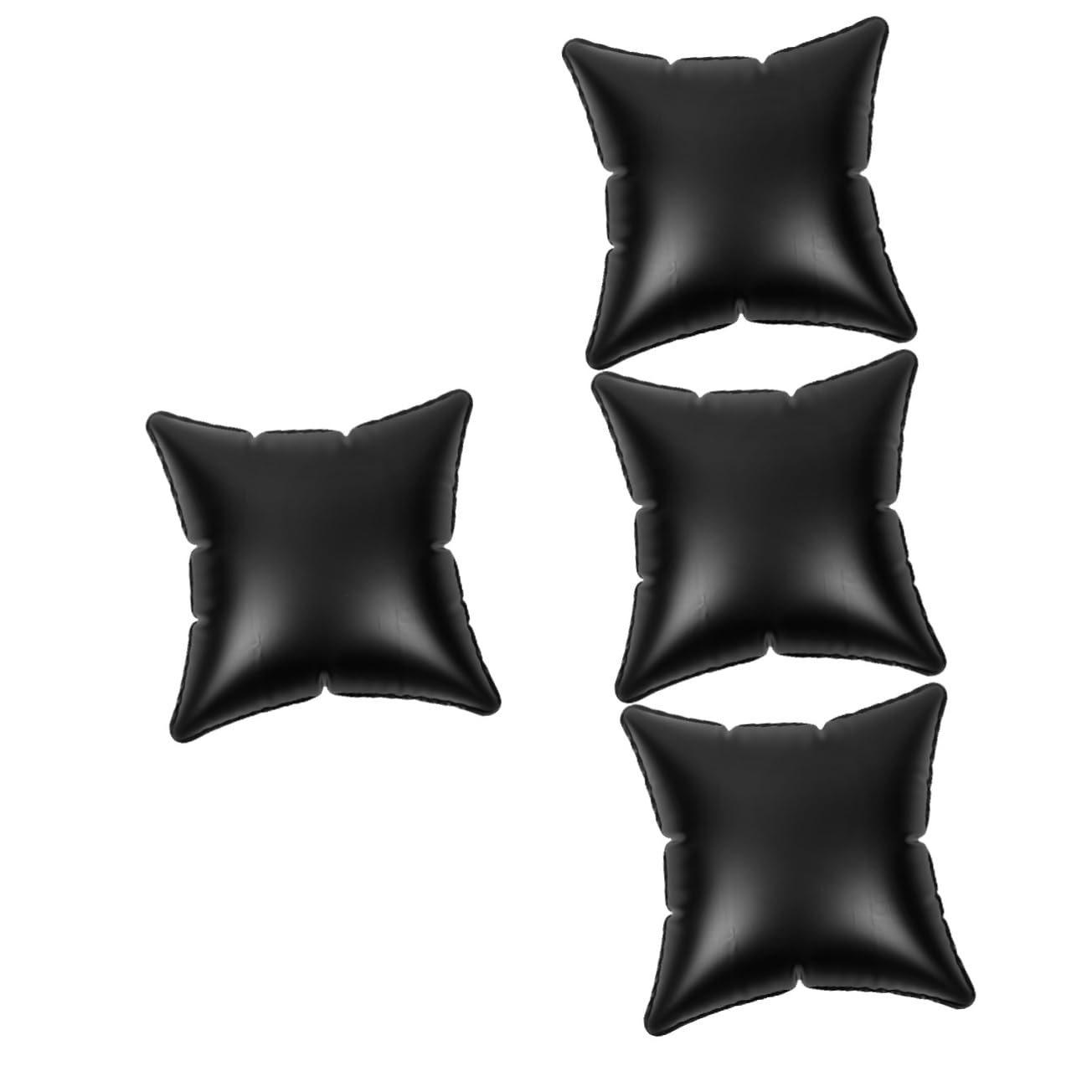 Amosfun Lot De 4 Coussins Gonflables Décoratifs pour Salon À Coucher Camping-Car Confortable pour Toutes Les Occasions