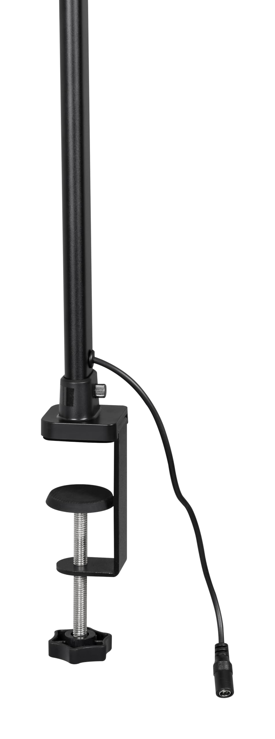 Hansa LED Klemmleuchte Nova schwarz, Doppelkopfleuchte, dimmbar, Memory-Funktion, 3000-6500 Kelvin