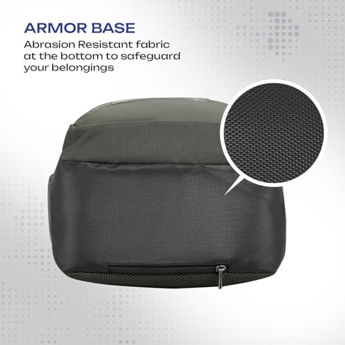 Image of Safari Aether 3 37L Casual Printed Laptop Backpack, school bag for boys and girls, college bag, office bag, travel bag for men and women, 3 compartments, Raincover, Bottle holder, Color- Olive