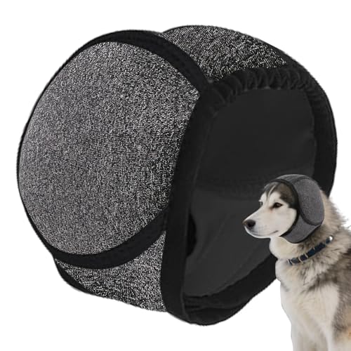 Hunde Kopfschutz | Wasserdichte Ohrenschützer Für Haustiere - Schutz Vor Lärm - Zum Duschen im Freien...