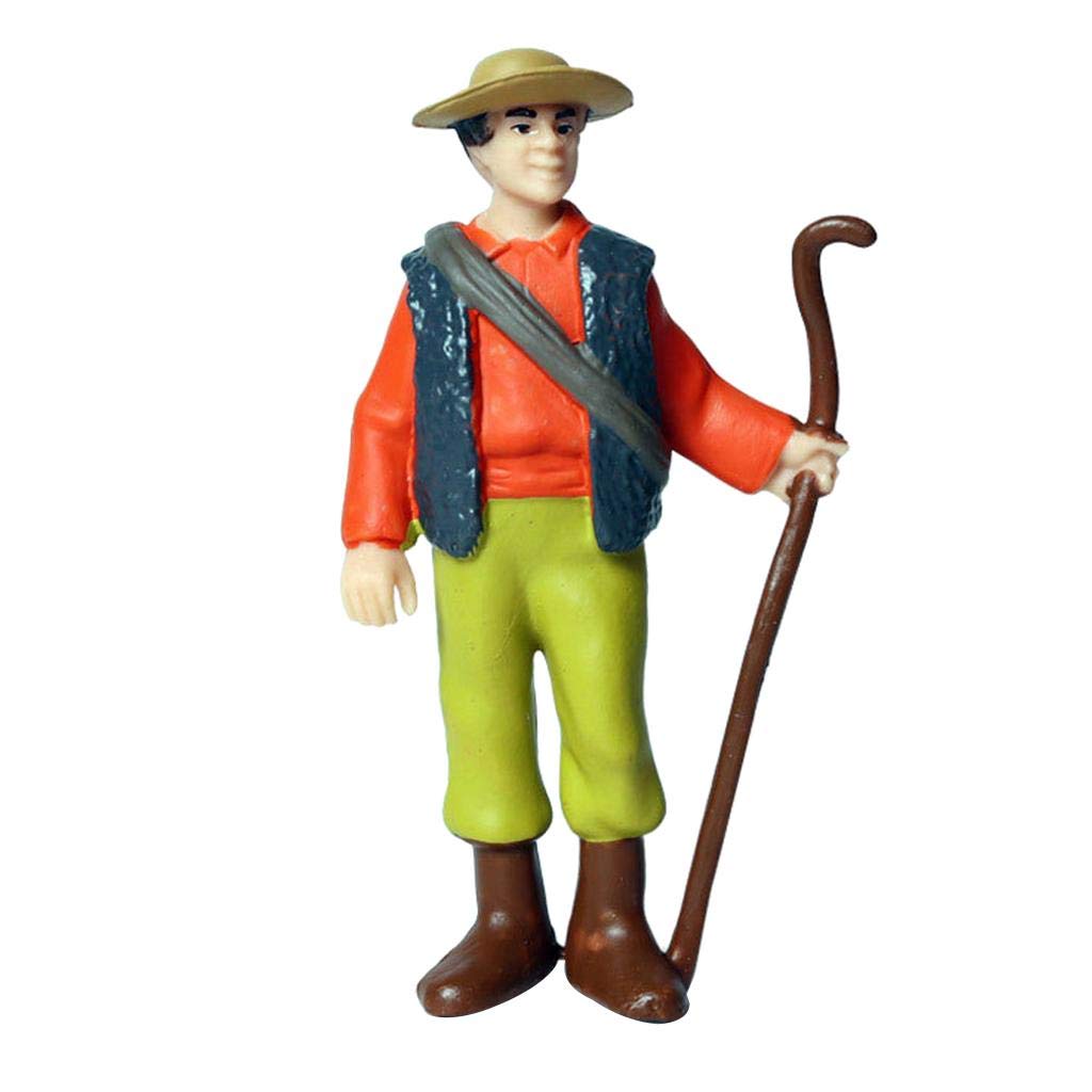 UJEAVETTE® Action Toy Figures Farm Staff Models Figurine Toy Gift Shepherd (B0C1CHY3T2) Amazon Price History, Amazon Price Tracker