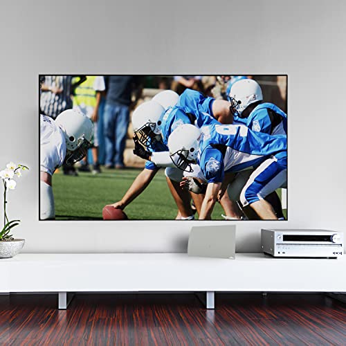 Mohu Gateway Plus Amplified Indoor Tv Antenna, Signal Indicator, 60-Mile Range, Uhf Vhf, Multi-Directional, 4K Uhd, Nextgen Tv - W/Stand, 10Ft. Cable #TOP5