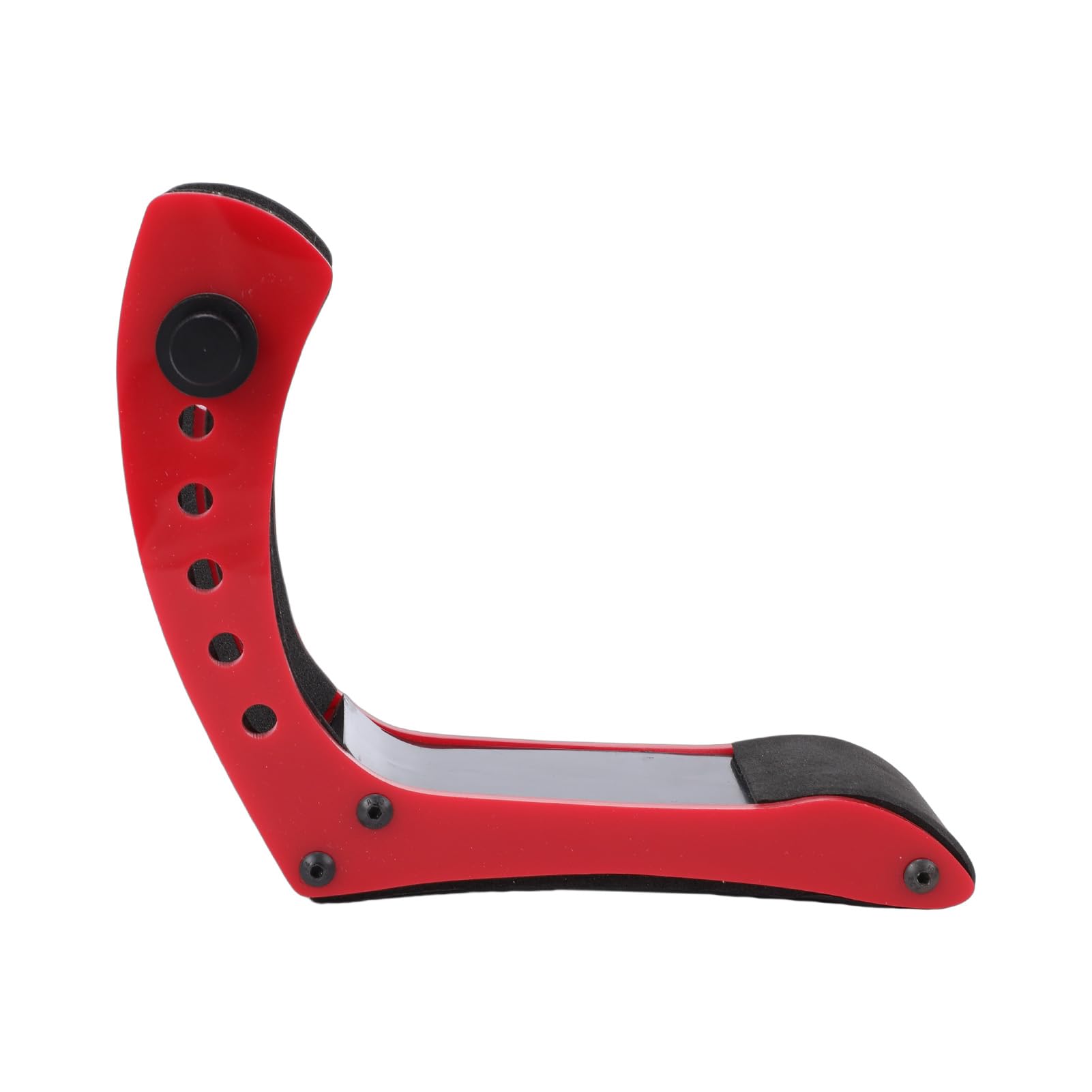 Supporto Ergonomico per Chitarra Elettrica, Gamba di Supporto per Chitarra Regolabile in Altezza e Angolazione, Rack per Sollevatore per , Ideale per Chitarre con Spessore 35-55 Mm