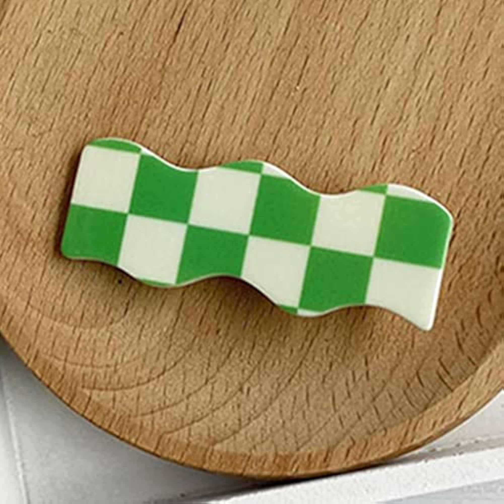 Checkerboard Hair Clip Barrette Pins for Girls