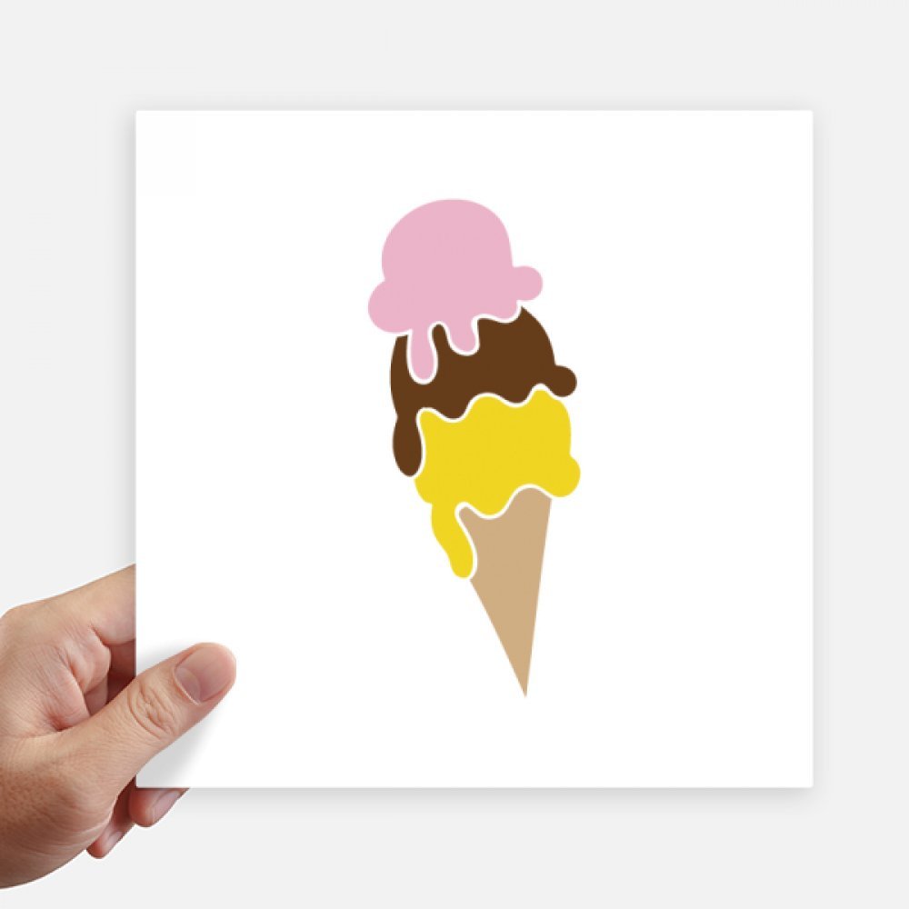 Pegatinas 20 cm de helado dulce DIYthinker para decorar pared