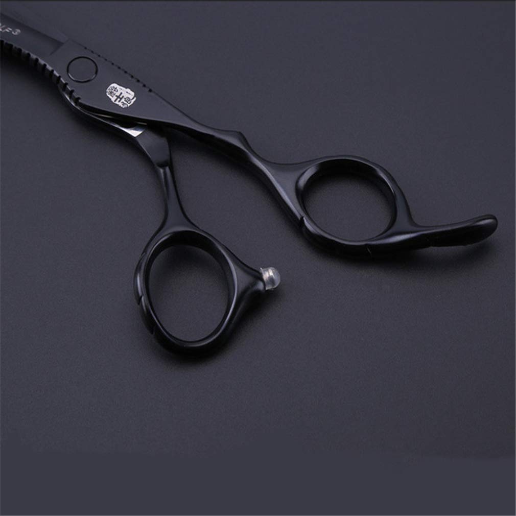 6,0 Pouces Ciseaux Cheveux Set, Ciseaux De Coupe De Cheveux Professionnel (Ciseaux Droits Ciseaux + Dents), Outil Styling 440C Ciseaux En Acier Inoxydable Pour Les Enfants, Les Femmes Et Les Hommes