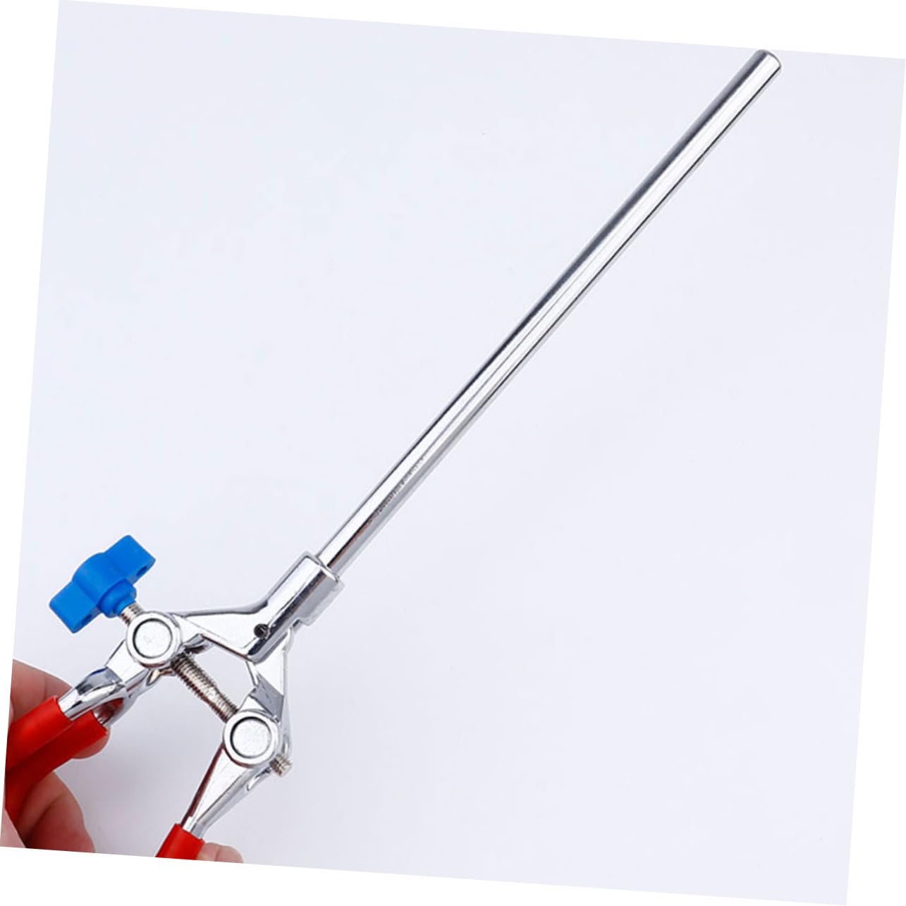 ULTECHNOVO 10piezas Abrazadera De Laboratorio Ajustable De Acero Inoxidable Para Frascos y Tubos De Ensayo De Accesorio Esencial Para Soporte De Retorta Resistente y Duradero