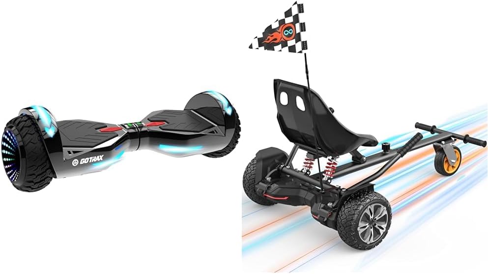 Gotrax Nova Pro Hoverboard with 6.5" LED tires