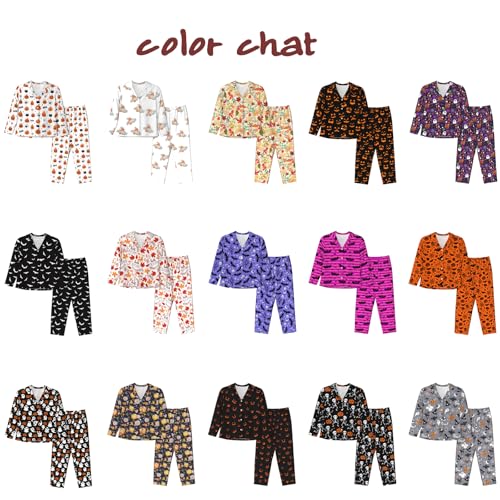 Halloween Pajama Set Funny PJ Pant for Men Women Matching Couples Unisex4