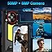 OUKITEL WP53 Pro Rugged Phone Unlocked Android 15-24GB+256GB Rugged Smartphone with Camping Light, 11000mAh Battery 128dB Louder Speaker, 6.52