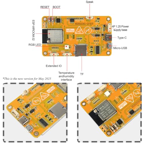 Image of ESP32 Touchscreen 2.8inch TFT LCD Display ILI9341 Resistive Touch Module 240 * 320 ESP32-2432S028R Bluetooth WiFi Dual Core Development Board for Arduino