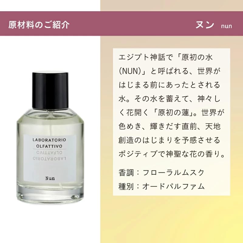 Amazon | [MELL fragrance] お試し香水 （ 原材料 ラボラトリオ