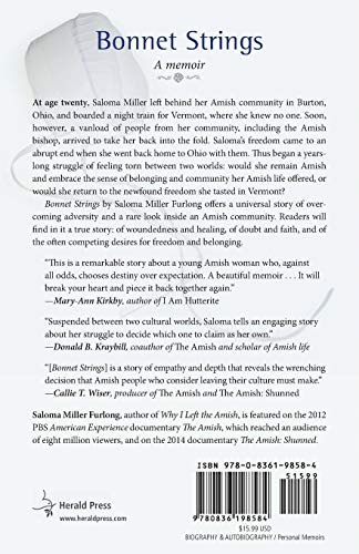 Bonnet Strings: An Amish Woman's Ties to Two Worlds - Image 2