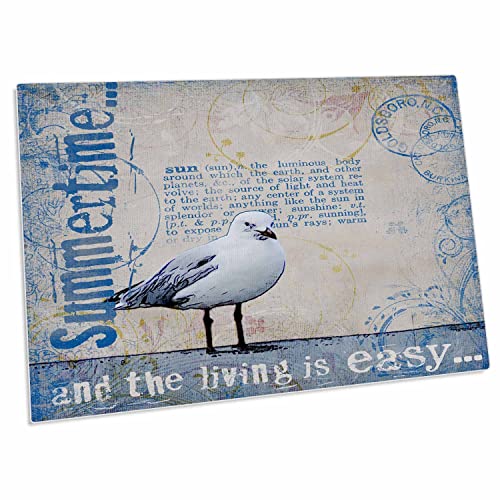Alfombrilla de escritorio 3dRose Sea Gull con arte