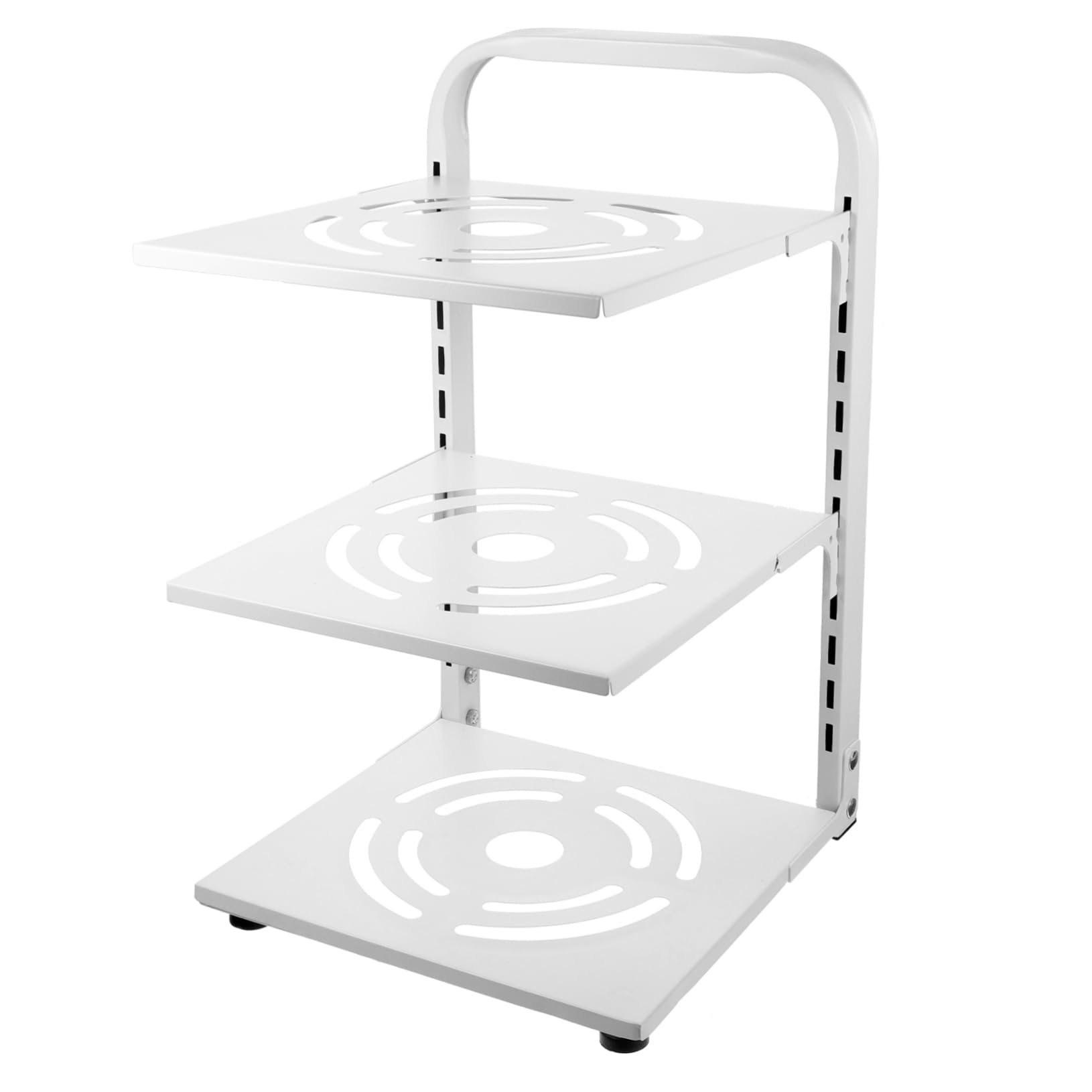 Griglia Per Padelle A 3 Livelli Per Impieghi Gravosi Contenitori Cucina Organizer Multistrato Regolabile Organizzatore Per Utensili Da Cucina