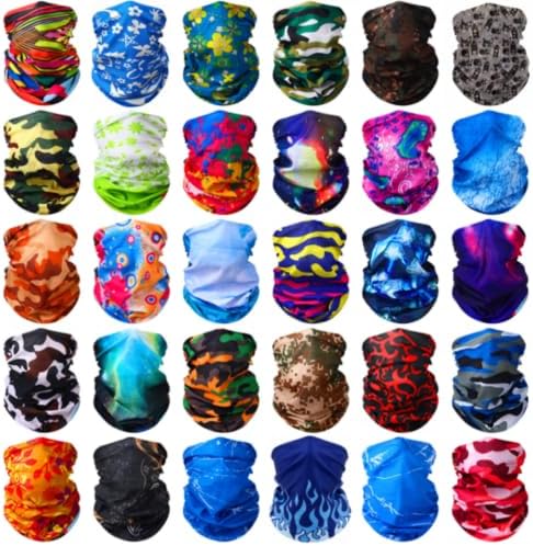 Tarpop Neck Gaiters for Men Women Sports Running