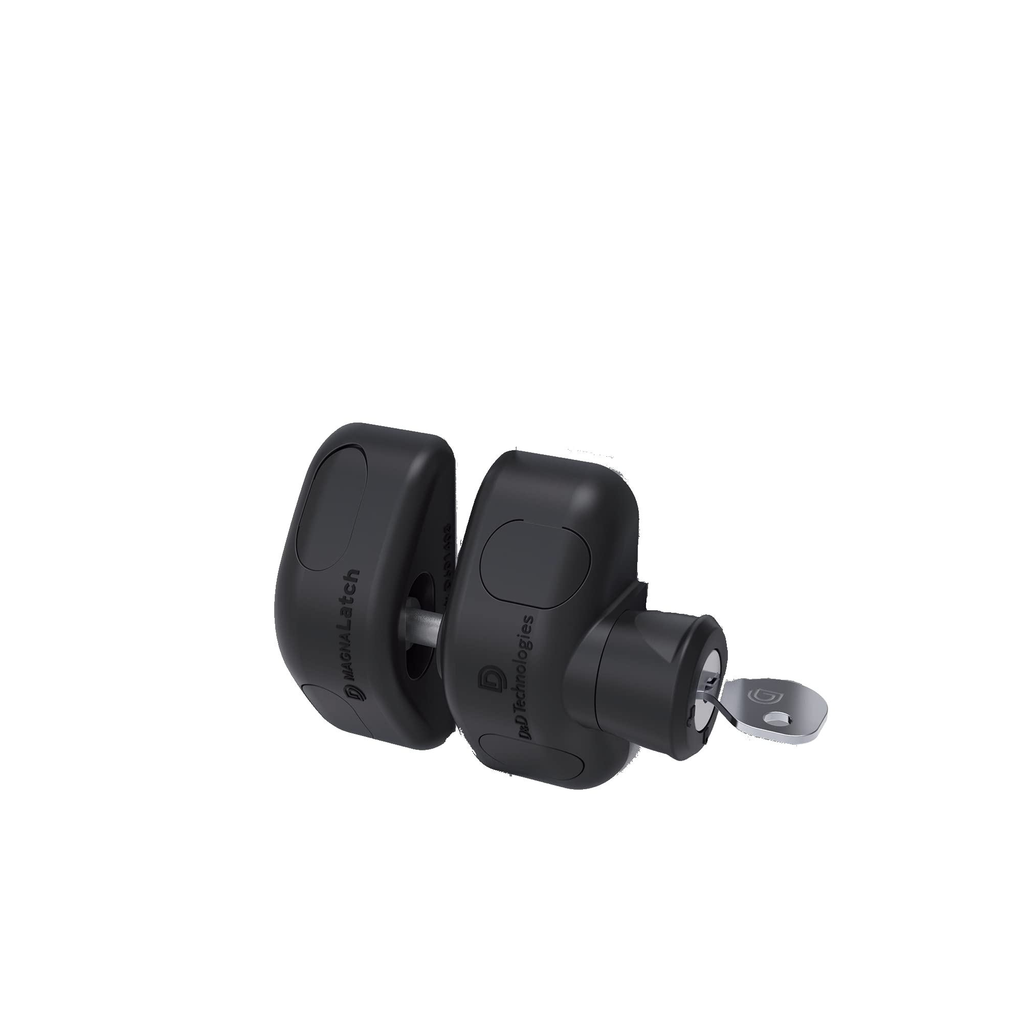 Alberts 323202 Fermeture de porte de jardin | A visser | Nylon renforcé de fibres de verre avec noyau en acier inoxydable | Noir