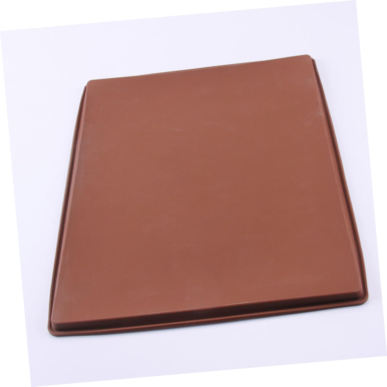 Tapete de Silicona para Hornear L 25874 de Grado Alimentario | Color Marrón, Limpieza Sencilla y Apto para Lavavajillas, para Chocolates y Merengues DIY
