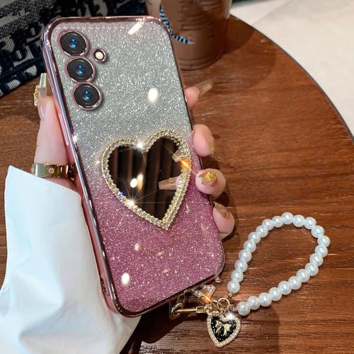 Coque antichoc Samsung Galaxy A05S anti-chute avec bracelet perles
