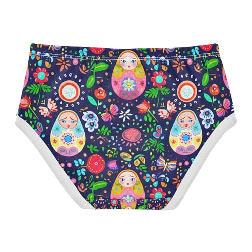 Russia Matryoshka Dolls Flowers Toddler Girls's Underwear 2T 202c11742