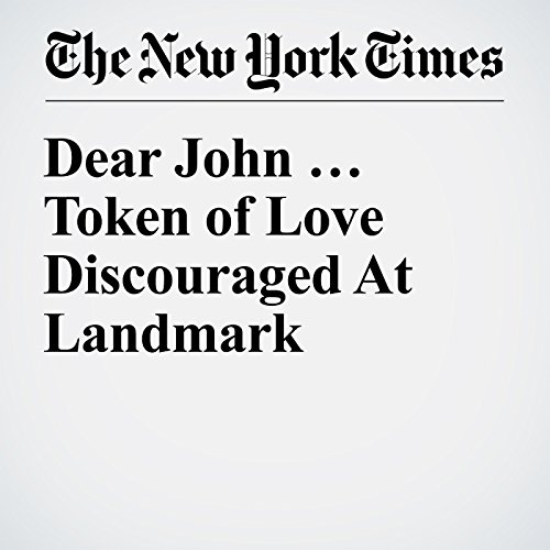 Dear John &hellip; Token of Love Discouraged At Landmark cover art