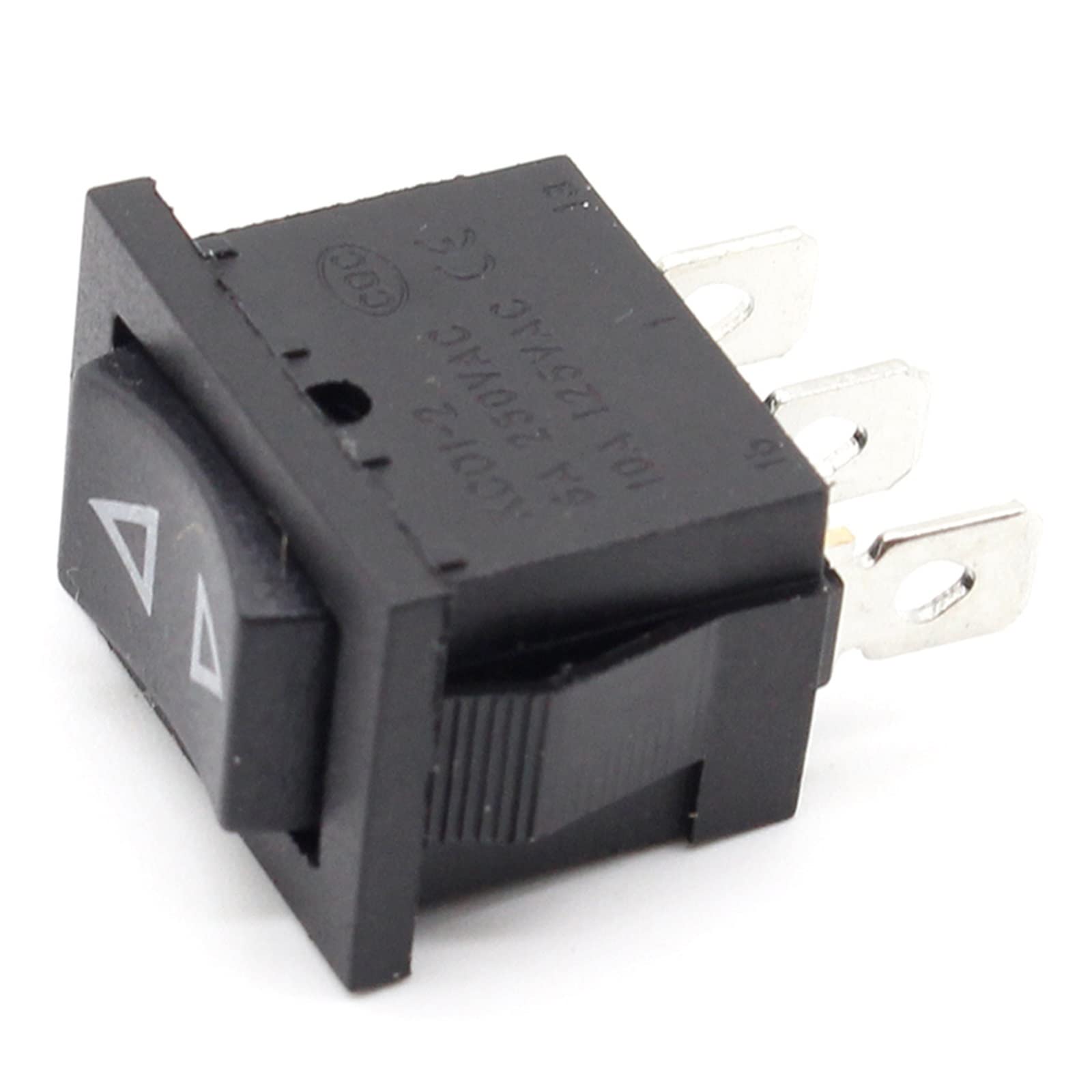 5pcs Rocker Switch Momentary (ON)-Off-(ON) 3pins