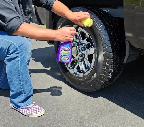 Spray para neumáticos con brillo cerámico híbrido SiO2 650 ml miniatura 6