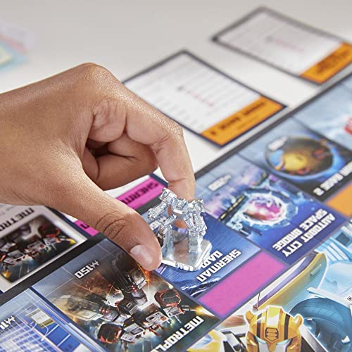 Monopoly: Transformers Edition para 2-6 jugadores de 8 años en adelante miniatura 5