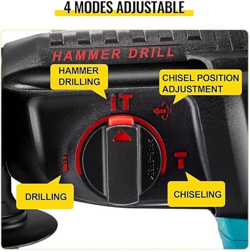 Image of KROST PRO Series Multi-Use Combo Kit, Cordless Impact Drill, Angle Grinder, Impact Wrench,Rotary Hammer,Chainsaw,Pruning Shear, Brushless Motor with 2 pcs Batteries and Fast Charger